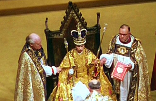 珍藏老照片：伊丽莎白二世加冕仪式(2)