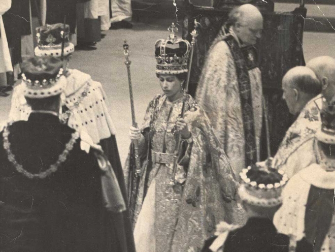珍藏老照片：伊丽莎白二世加冕仪式(3)