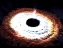 绝对震撼！宇宙黑洞，吞灭直径3千公里的恒星瞬间！